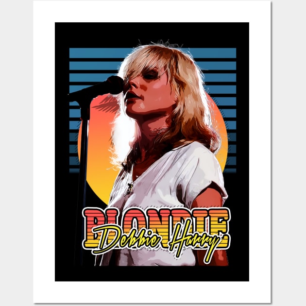 Retro Debbie Harry /// Style Flyer Vintage Wall Art by Now and Forever